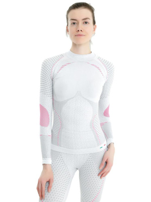 Термобелье женское Accapi кофта длинный рукав ERGORacing LONG SL.T-SHIRT W white/silver