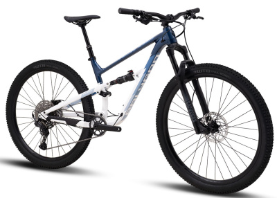 Горный велосипед двухподвес POLYGON SISKIU D7 LG 29 сине-белый от магазина Адреналин