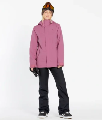 Сноубордическая женская куртка VOLCOM STONEY SHADOW INS JACKET BLURRED VIOLET от магазина Адреналин