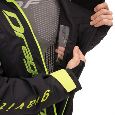 Комбинезон Dragonfly Gravity Premium MAN Black-Yellow Green 2023