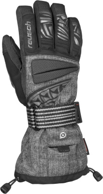 Перчатки с защитой для сноуборда REUSCH Sweeber II R-Tex Xt Black/Grey  от магазина Адреналин