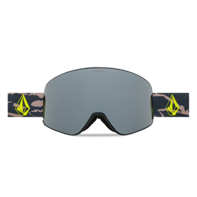 Картинка Очки горнолыжные со сменной линзой VOLCOM ODYSSEY CAMO SILVER CHROME lens/YELLOW bonus lens от магазина Адреналин Очки горнолыжные со сменной линзой VOLCOM ODYSSEY CAMO SILVER CHROME lens/YELLOW bonus lens от магазина Адреналин