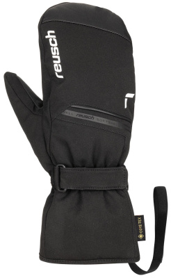 Варежки горнолыжные REUSCH Morris GTX Black/White от магазина Адреналин