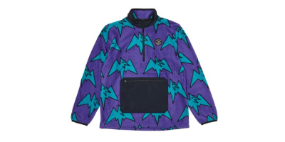 Толстовка AIRBLASTER FLEECE HALF ZIP BIG TERRY PURPS Толстовка AIRBLASTER FLEECE HALF ZIP BIG TERRY PURPS