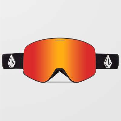 Картинка Очки горнолыжные со сменной линзой VOLCOM ODYSSEY MATTE BLACK RED CHROME lens/YELLOW bonus lens от магазина Адреналин Очки горнолыжные со сменной линзой VOLCOM ODYSSEY MATTE BLACK RED CHROME lens/YELLOW bonus lens от магазина Адреналин