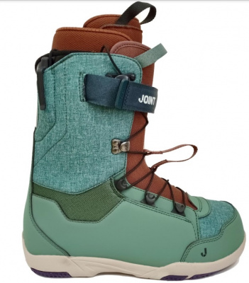 Ботинки для сноуборда женские Joint At one`s ease Dark Green Brown от магазина Адреналин