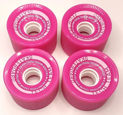 Колеса (4 штуки) для круизера/скейтборда/пенниборда TechTeam PU 82A 70x51 mm 