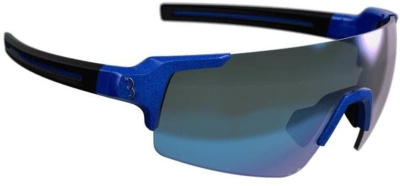 Очки солнцезащитные BBB BSG-63 FullView Glossy Cobalt blue/Smoke MLC + Clear + Yellow