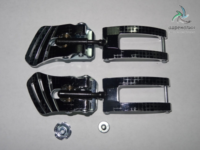 Г/л запчасть Atomic Бакля для ботинок нижняя Edge II Buckle sil P2 11/12 (1 шт.)