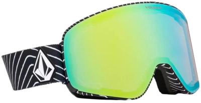 Очки горнолыжные со сменной линзой VOLCOM ODYSSEY OP ART GOLD CHROME lens/ROSE bonus lens Очки горнолыжные со сменной линзой VOLCOM ODYSSEY OP ART GOLD CHROME lens/ROSE bonus lens