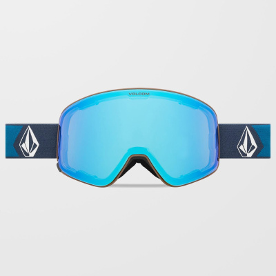 Картинка Очки горнолыжные со сменной линзой VOLCOM ODYSSEY NVY CBT ICE CHROME lens/DRK GRY bonus lens от магазина Адреналин Очки горнолыжные со сменной линзой VOLCOM ODYSSEY NVY CBT ICE CHROME lens/DRK GRY bonus lens от магазина Адреналин