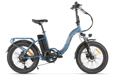 Электровелосипед Eltreco Flex 3.0 синий матовый от магазина Адреналин