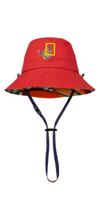 Панама детская из хлопка Buff Booney Hat Nesis Coral Pink