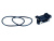 Хомут для крепления номера BBB BSP-95 NumberFix clamp for number plates Хомут для крепления номера BBB BSP-95 NumberFix clamp for number plates