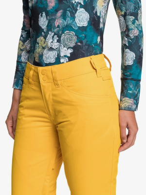 Сноубордические штаны Ж ROXY Backyard Pants GOLDEN ROD