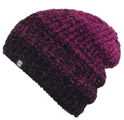 Шапка женская Horsefeathers JOLA BEANIE (orchid/black) от магазина Адреналин