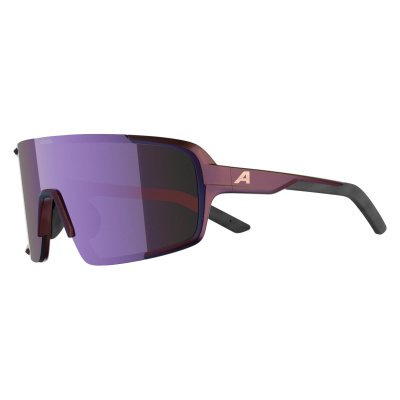 Очки солнцезащитные ALPINA Lumin Black-Purple/Metallic Matt/Pink Mirror Cat.2 от магазина Адреналин