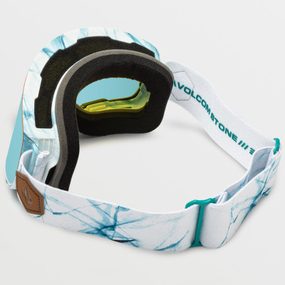 Очки горнолыжные со сменной линзой VOLCOM ODYSSEY WHITE ICE ICE CHROME Lens/ DARK GREY bonus lens от магазина Адреналин