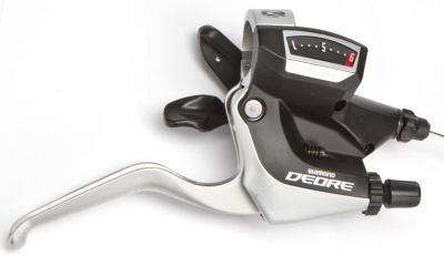Шифтер/Ручка тормоза Shimano Deore ST-M590 правый для 9-скоростной задней передачи, под 3 пальца, с