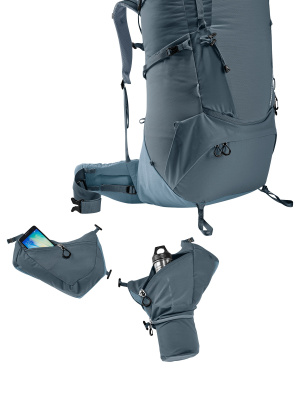 Рюкзак Deuter Aircontact Core 70+10 Graphite/Shale от магазина Адреналин
