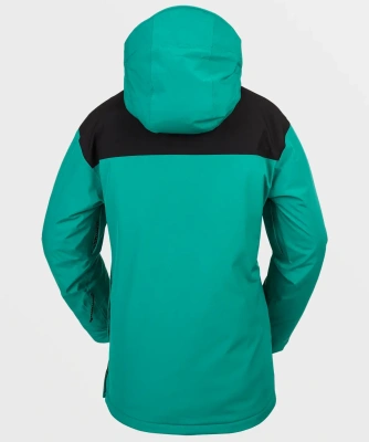 Сноубордическая КУРТКА Ж VOLCOM FERN INS GORE PULLOVER VIBRANT GREEN от магазина Адреналин