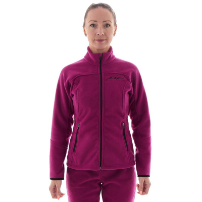 Женская флисовая кофта Dragonfly Level Purple Black Женская флисовая кофта Dragonfly Level Purple Black