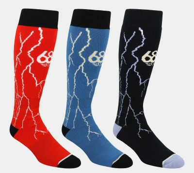 Носки сноубордические 686 STORM SOCK 3PK BRIGHT PACK - 3 пары от магазина Адреналин