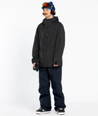 Сноубордическая КУРТКА VOLCOM L INS GORE-TEX JACKET BLACK от магазина Адреналин