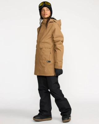 Сноубордическая женская куртка VOLCOM QC CRUISER INS PARKA BRONZE от магазина Адреналин