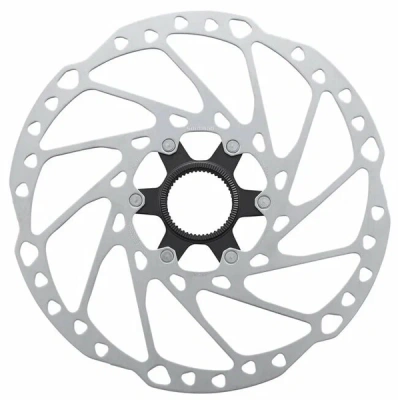 Тормозной диск Shimano, RT64, 203мм, C.Lock, с стоп. кольцом внешн. шлицы от магазина Адреналин